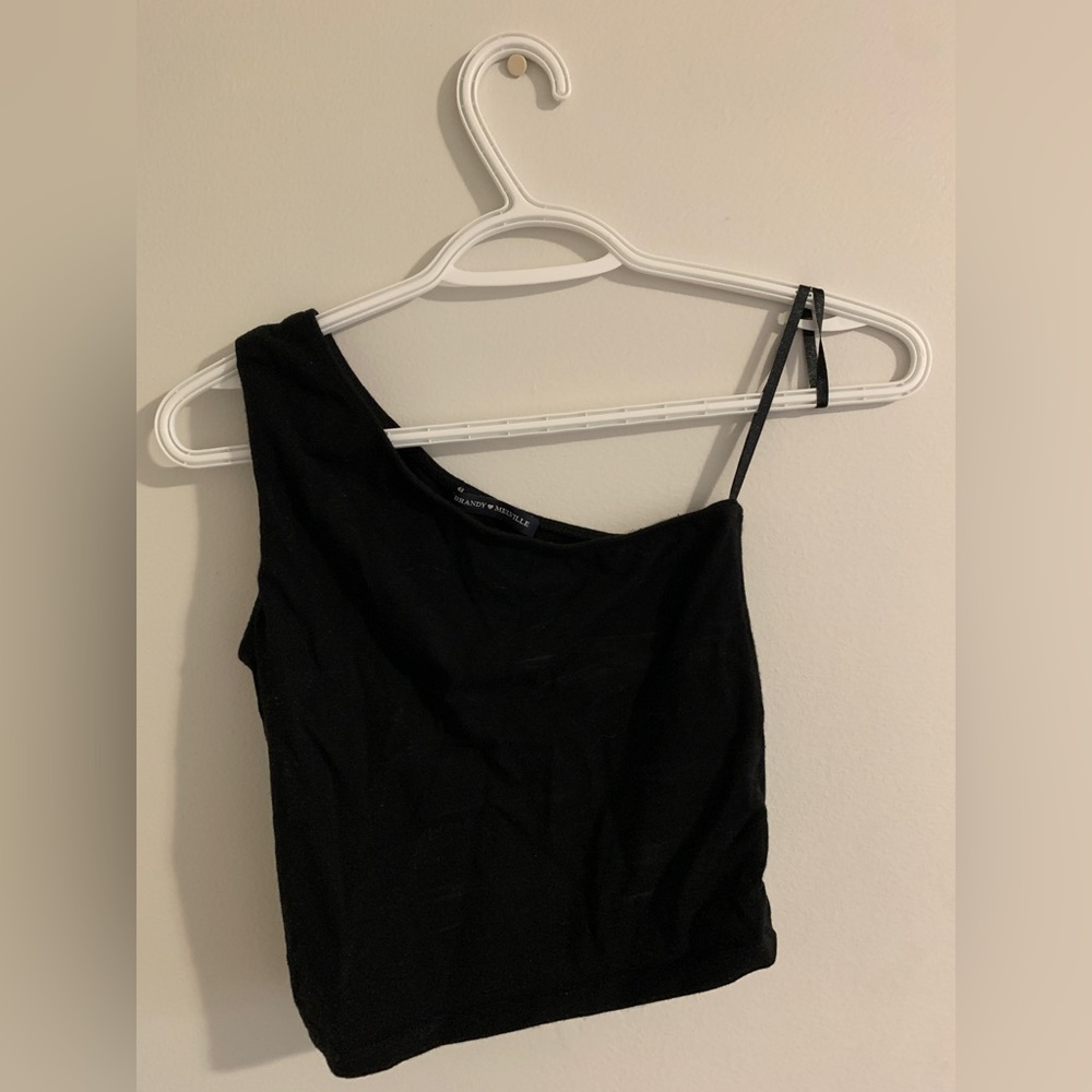 Brandy Melville One Shoulder OS Tank Top
